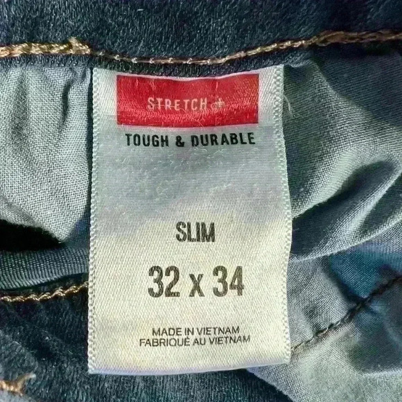 Men’s Stretch+ Slim Express Dark Jeans - Picture 3 of 3